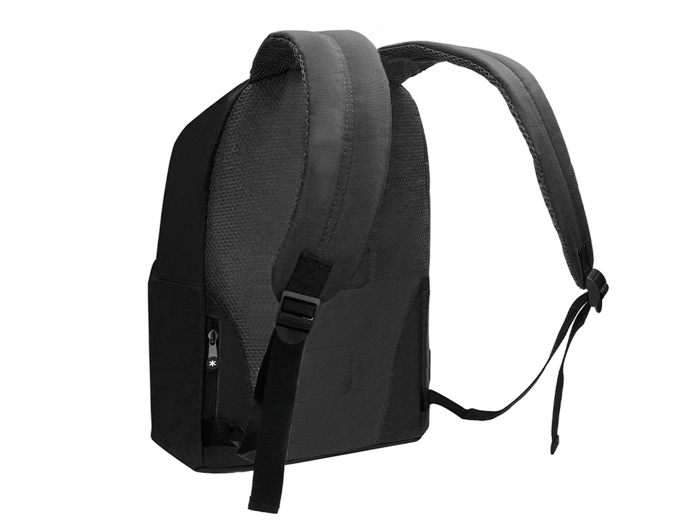 MOCHILA ANTARTIK CON ASA Y BOLSILLOS CON CREMALLERA COLOR NEGRO 310X160X410 MM