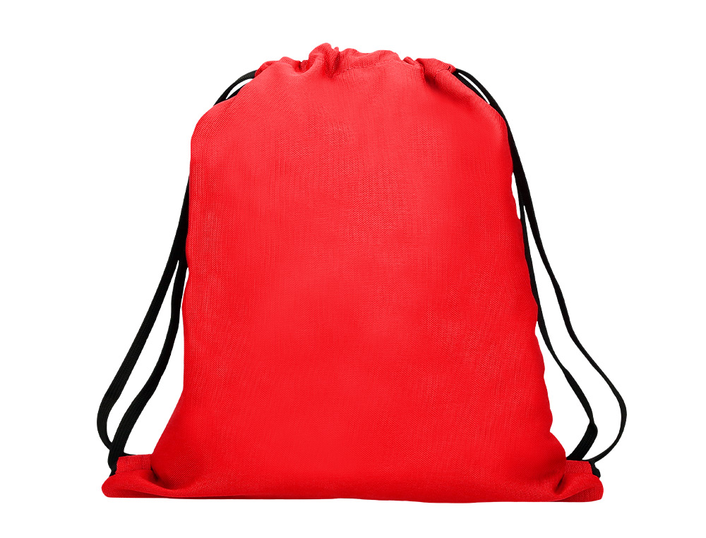 MOCHILA SACO PLANO ANTARTIK BOLSILLO INTERIOR CON CREMALLERA COLOR ROJO 350X400 MM