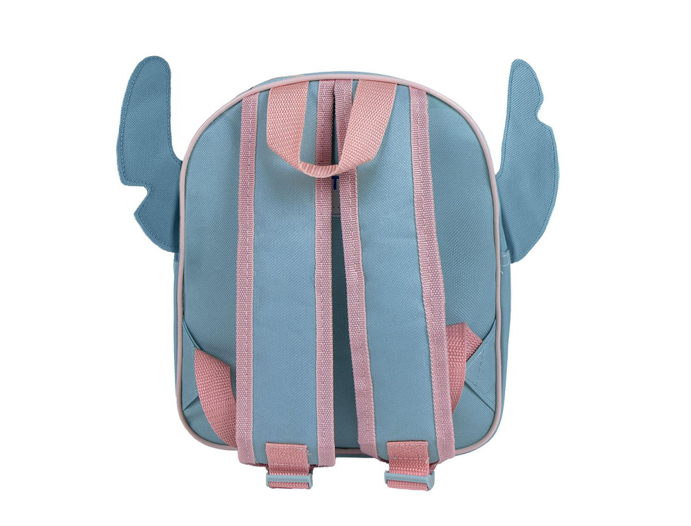 MOCHILA INFANTIL 3D APLICACIONES STITCH 220X270X100 MM
