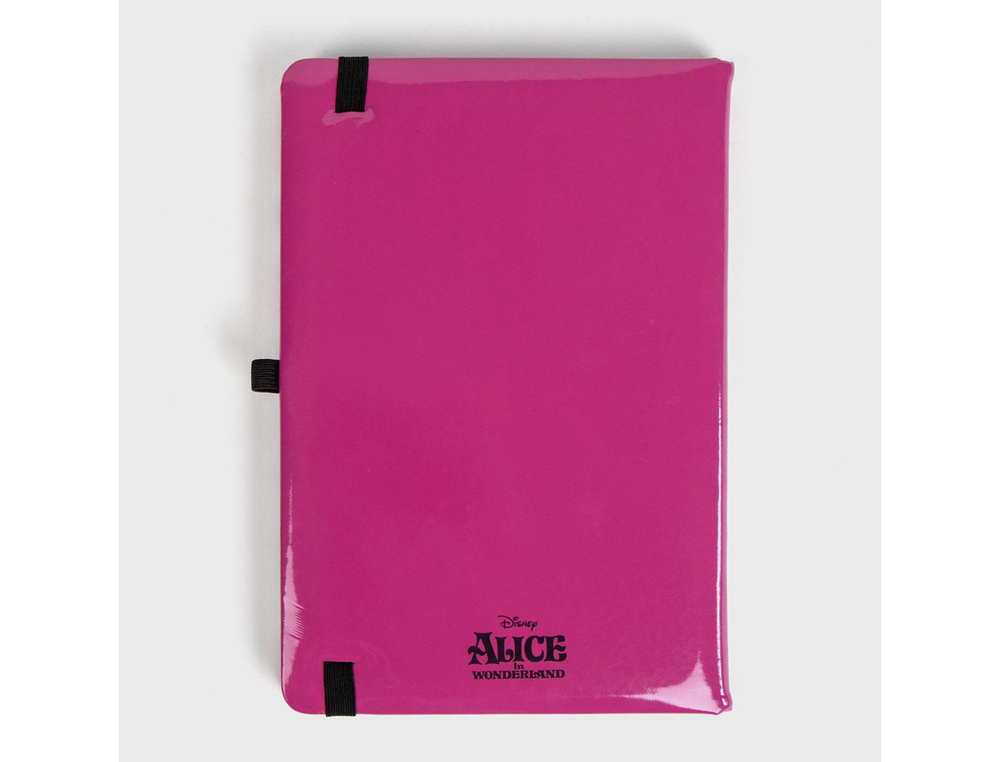 CUADERNO DE NOTAS PREMIUM DISNEY ALICIA CON GOMILLA DIN A5