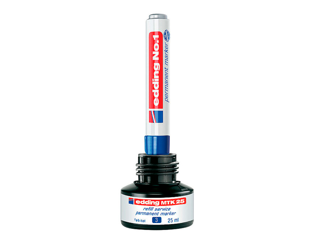 TINTA ROTULADOR EDDING T-100 NEGRO BOTE 100 ML