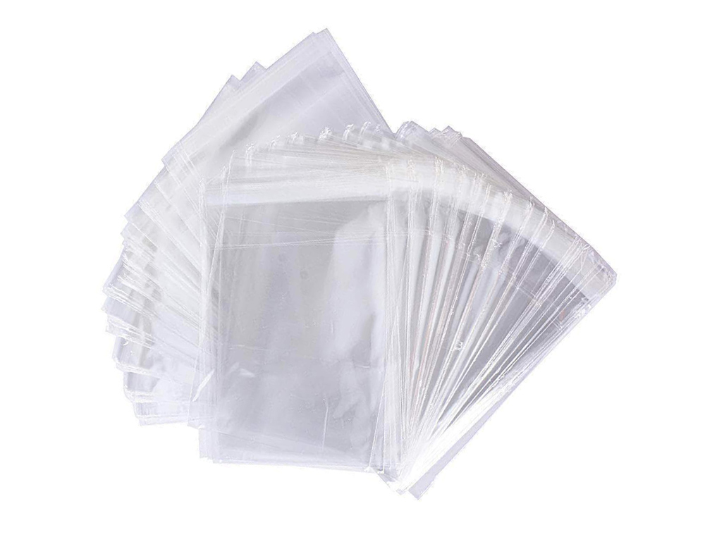 BOLSA CELOFAN 65X150 MM PAQUETE 100 UNIDADES