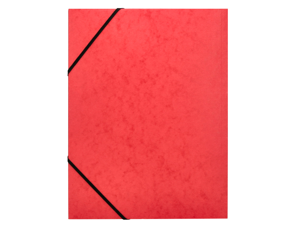 CARPETA Q-CONNECT GOMAS KF02174 CARTON SIMIL-PRESPAN SOLAPAS 320X243 MM COLORES SURTIDOS