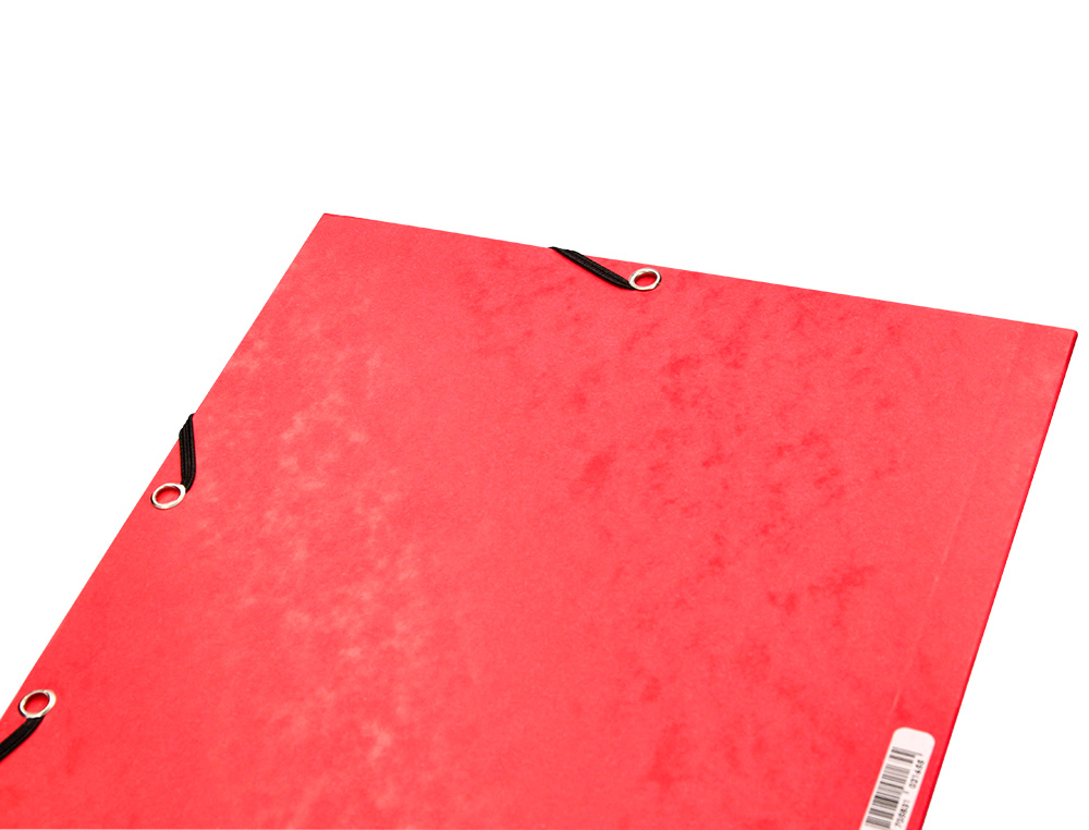 CARPETA Q-CONNECT GOMAS KF02174 CARTON SIMIL-PRESPAN SOLAPAS 320X243 MM COLORES SURTIDOS