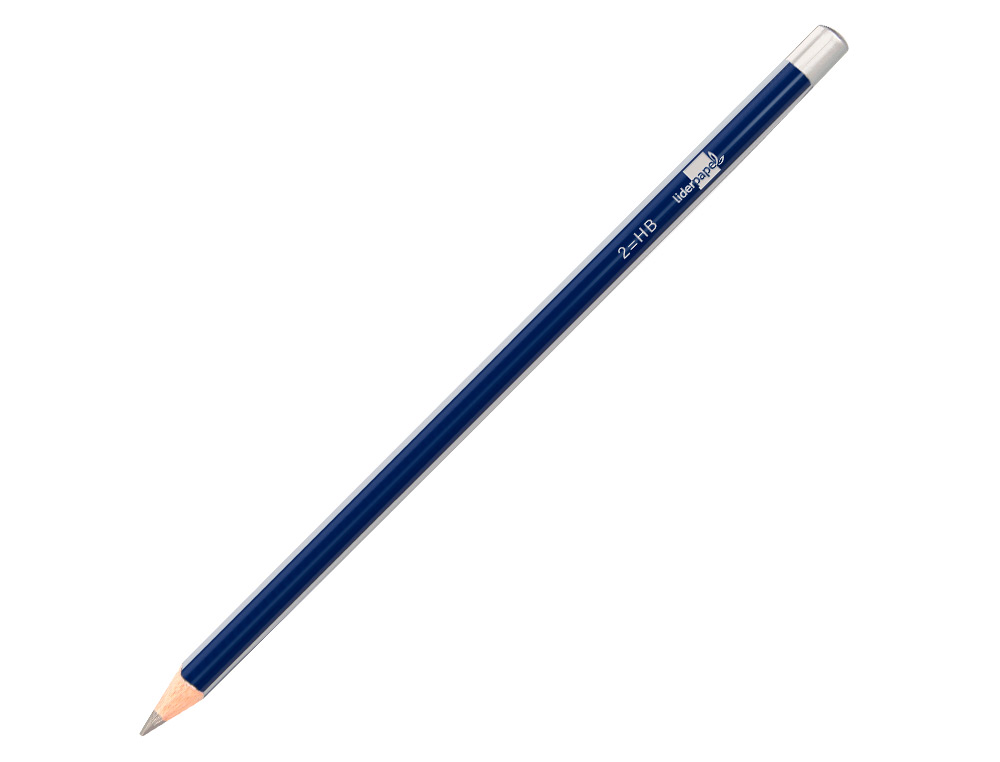 LAPICES DE GRAFITO SIN GOMA LIDERPAPEL TRIANGULAR