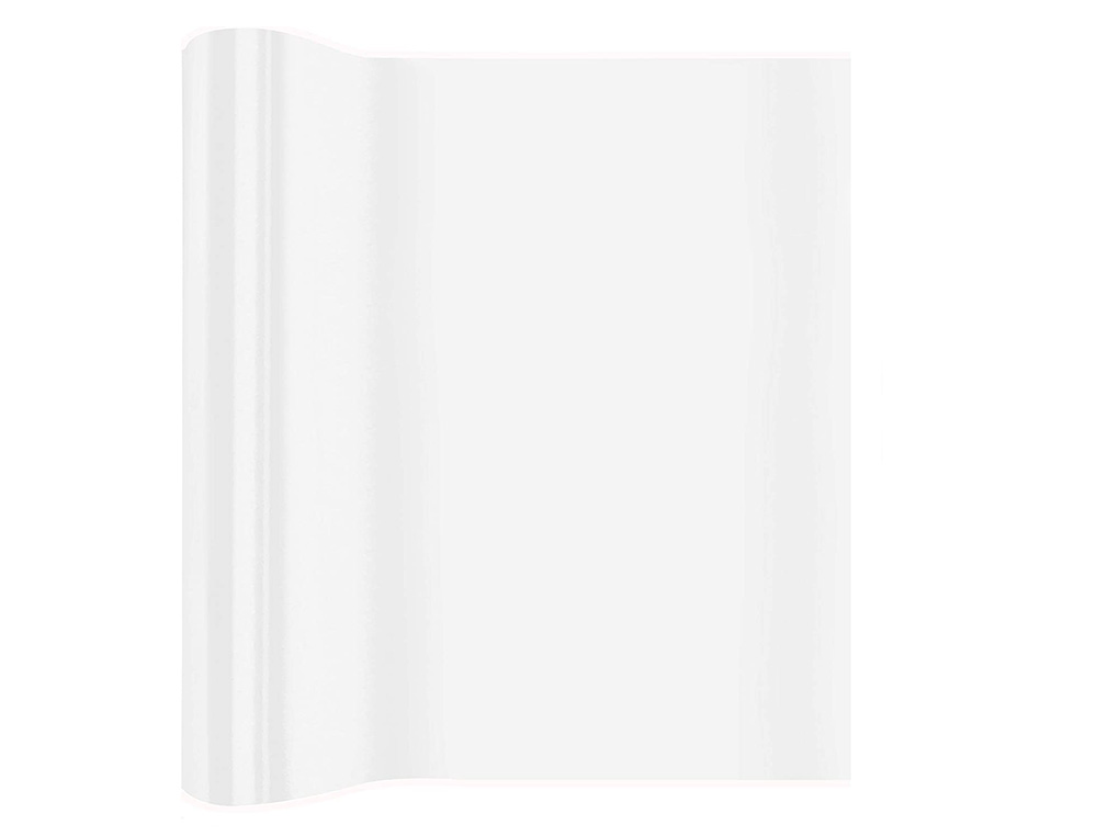 ROLLO ADHESIVO LIDERPAPEL UNICOLOR BLANCO BRILLO ROLLO DE 0,45 X 20 MT