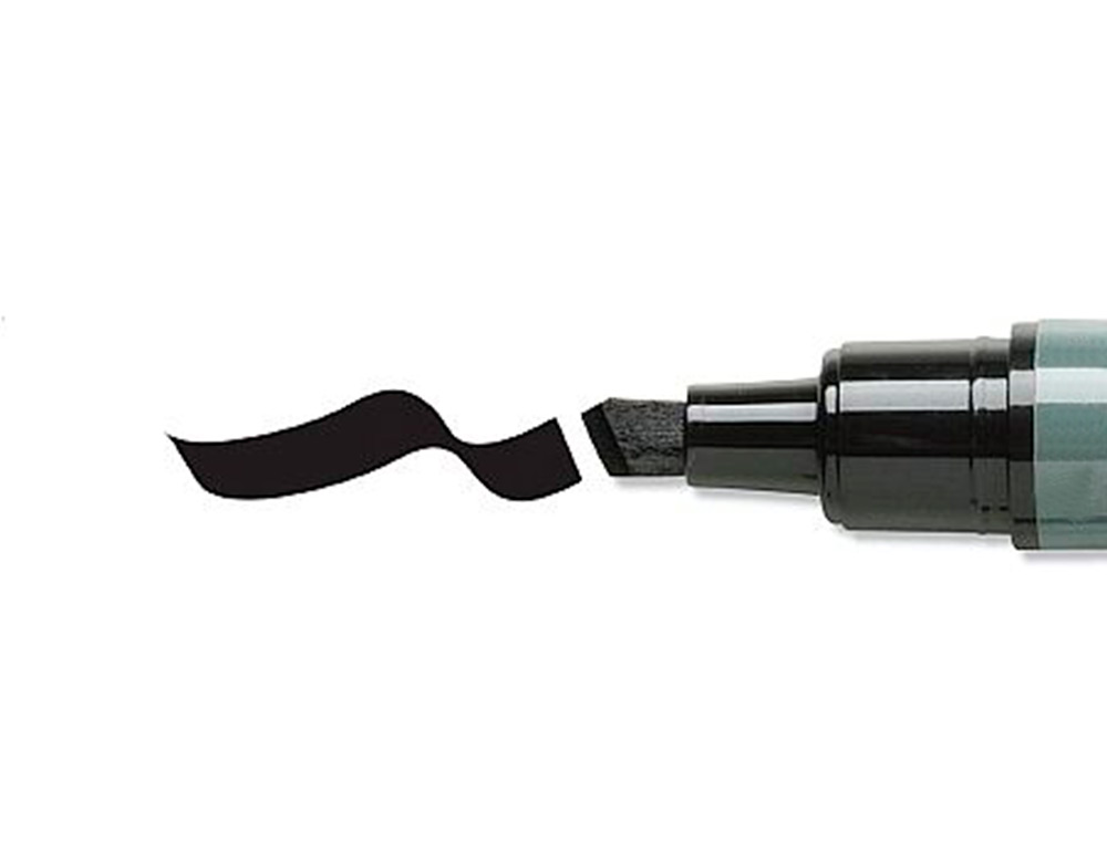ROTULADOR Q-CONNECT MARCADOR PERMANENTE NEGRO PUNTA BISELADA 5 MM