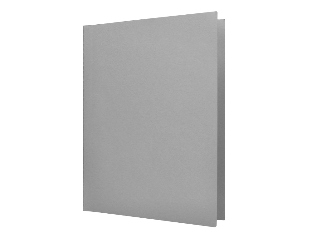 SUBCARPETA LIDERPAPEL A4 GRIS 180G/M2