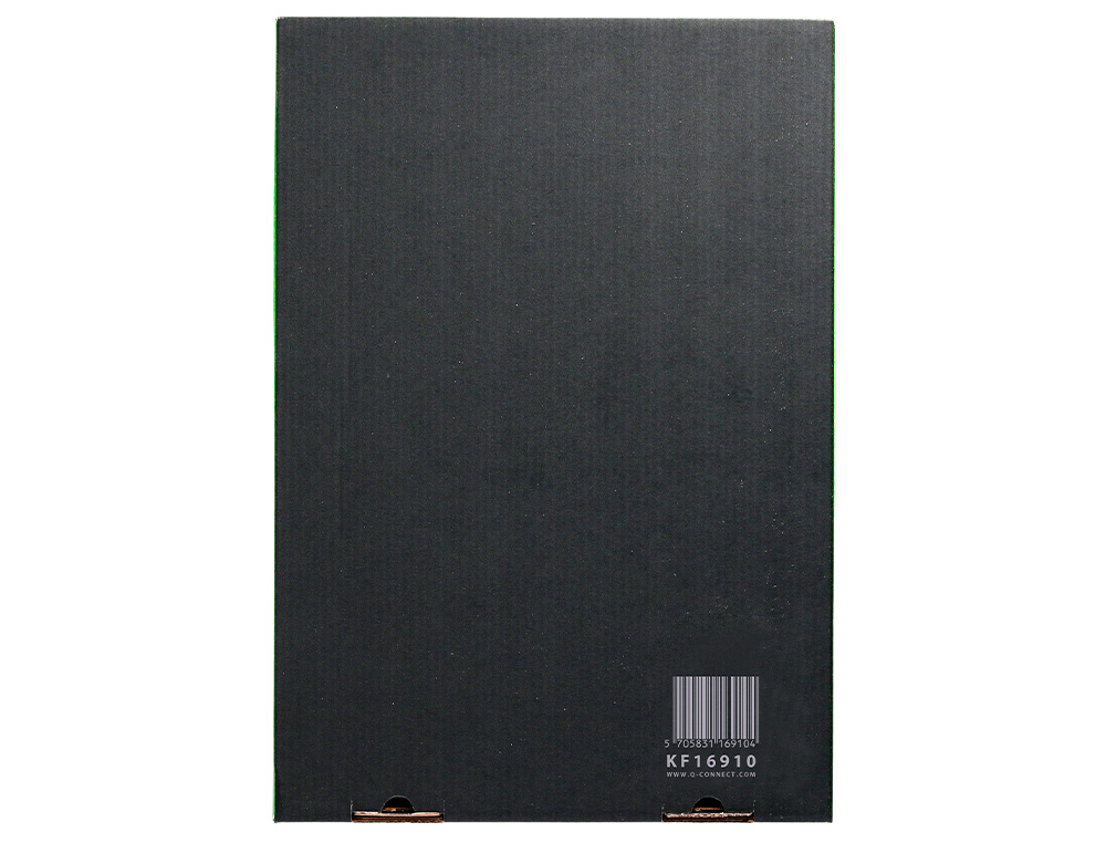 FUNDA MULTITALADRO Q-CONNECT DIN A4 80 MC CRISTAL BOLSA DE 10 UNIDADES