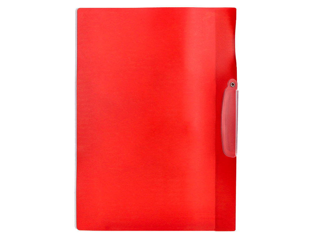 CARPETA BEAUTONE DOSSIER PINZA LATERAL 48380 POLIPROPILDIN-A4 ROJA PINZA GIRATORIA -PACK DE 10 RETRACTILADO